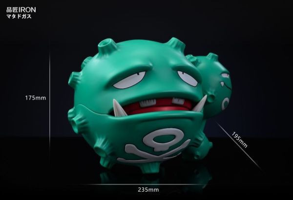 【海外現貨】品匠 IRON > 寶可夢 > MQ064 雙彈瓦斯 怪博士與機器娃娃,阿拉蕾,GK,玩具,模型,雕像,擺飾,收藏,共鳴