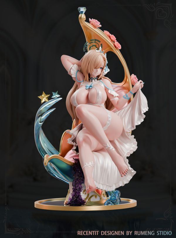 【預購】如夢社 > 蔚藍檔案 > 1/6 花嫁明日奈 蔚藍檔案,花嫁明日奈,GK,玩具,模型,雕像,共鳴