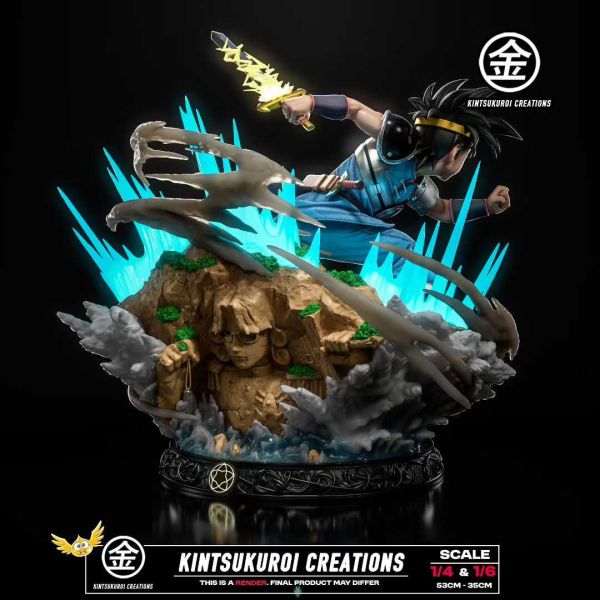 【預購】Kintsukuroi Creations > 勇者鬥惡龍 > 1/4&1/6 達伊 (雙比例) 勇者鬥惡龍,達伊,GK,玩具,模型,雕像,共鳴