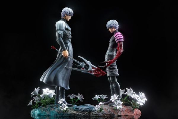 【預購】Damocles-Studio > 東京喰種 > 1/6 名場面第一彈 白色黑暗《果》金木研&有馬貴將 東京喰種,金木研,有馬貴將,GK,玩具,收藏,擺件