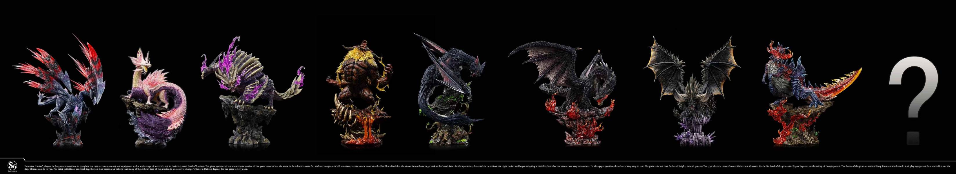【預購】S6工作室 > 魔物獵人 > 斬龍 碧藍航線,妖萌萌 ,七省 ,GK,玩具,模型,雕像,共鳴