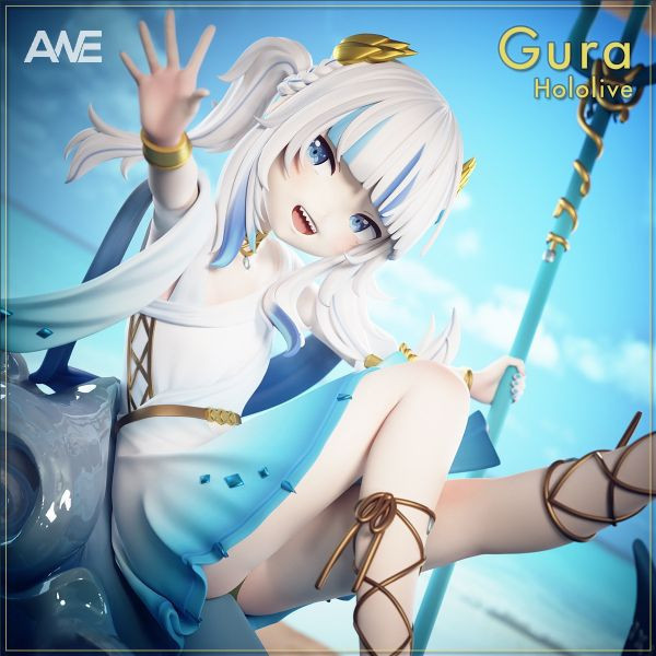 【預購】ANE工作室>Vtuber>鯊鯊 噶嗚·古拉 海賊王,航海王,onepiece,龍宮二王子,魚人島篇第五彈,GK,玩具,模型,雕像,共鳴