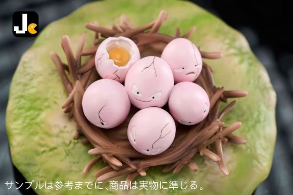 【已售罄，如欲追加請私訊客服@toykokoro】Jc-Studio>寶可夢>初代151共鳴系列 第110彈 蛋蛋 寶可夢,Pokemon,Pokémon,蛋蛋,JcStudio,GK,玩具,模型,雕像,擺飾,收藏,共鳴