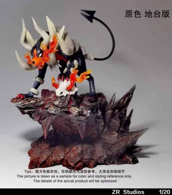 【預購】ZR工作室>寶可夢>Mega黑魯加(雙配色) 寶可夢,Pokemon,Pokémon,黑魯加,GK,玩具,模型,雕像,擺飾,收藏,共鳴
