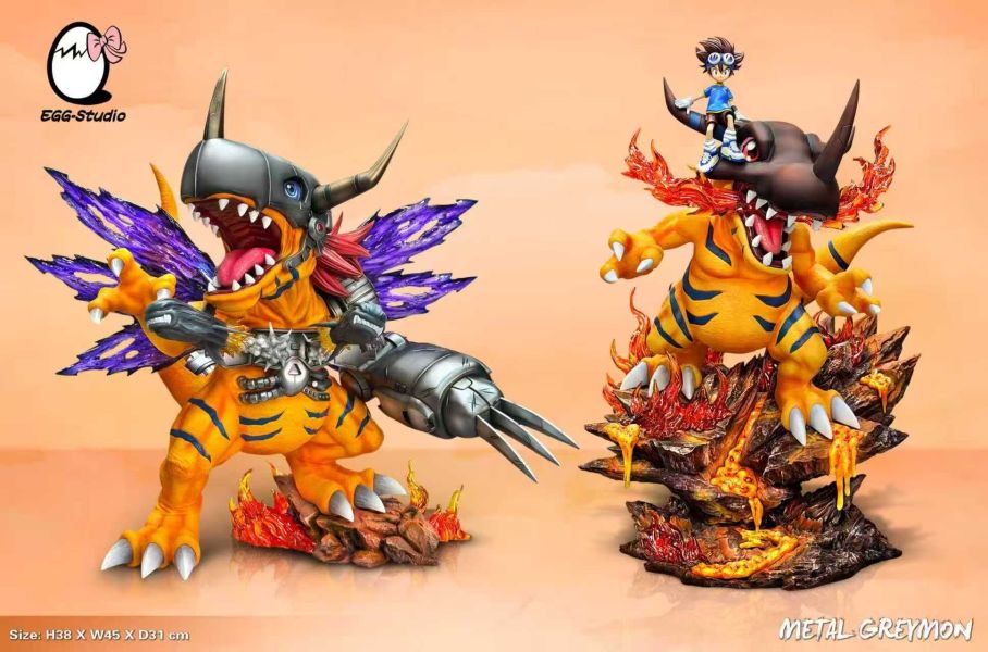 【預購】EGG阿蛋小作坊 > 數碼寶貝 > 機械暴龍獸&雙色亞骨獸 (多版本) EGG阿蛋小作坊,數碼寶貝,機械暴龍獸,亞骨獸,GK,玩具,收藏,擺件,模型,公仔,人偶,手辦,動漫