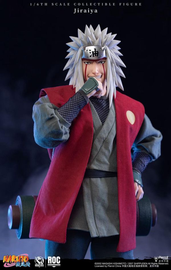 【預購】《正版授權》RocketToys > 火影忍者 > 1/6 疾風傳 自來也 (雙版本) RocketToys,火影忍者,自來也,GK,玩具,收藏,擺件,模型,公仔,人偶,手辦,動漫