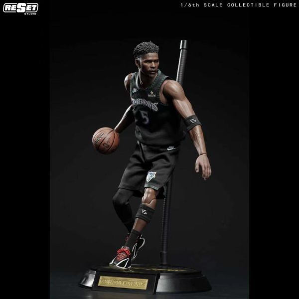 【海外現貨】Reset-Studio  > NBA > 1/6 可動人偶套裝 可動眼 安東尼·愛德華茲 Reset-Studio,NBA,安東尼·愛德華茲,GK,玩具,收藏,擺件,模型,公仔,人偶,手辦,動漫