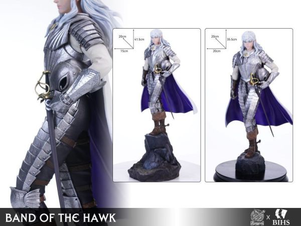 【預購】Bard&Bihs工作室 > 烙印勇士 > 鷹之團系列第一款 古力菲斯 (雙版本) 烙印勇士,古力菲斯,GK,玩具,模型,雕像,共鳴