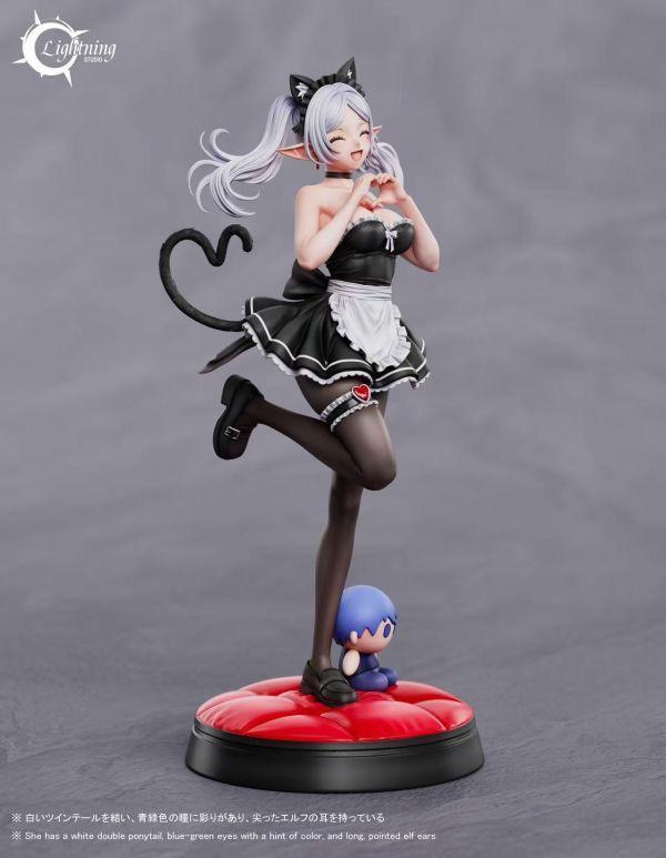 【預購】Lightning-Studio光芒 > 葬送的芙莉蓮 > 1/6 女僕芙莉蓮(雙版本) 櫻花-Studio,葬送的芙莉蓮,芙莉蓮,欣梅爾,GK,玩具,收藏,擺件,模型,公仔,人偶,手辦,動漫