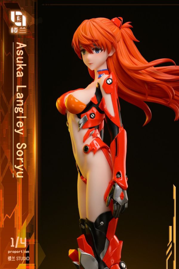 【售罄-代購/追加服務請洽客服】loulan樓蘭>EVA新世紀福音戰士>1/6 & 1/4 機甲明日香 EVA,新世紀福音戰士,明日香,Loulan,樓蘭,機甲,GK,玩具,雕像,擺件,收藏