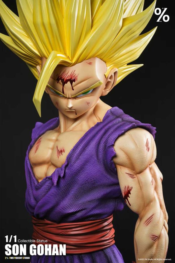 【預購】2％-Studio > 七龍珠 > 1/1 超二悟飯 七龍珠,Dragonball,超二悟飯,超級賽亞人,賽亞人,GK,玩具,模型,雕像