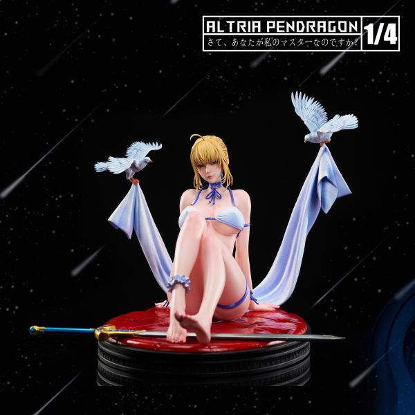 【預購】ZN-Studio > Fate > 1/4 誓約勝利的劍 Saber (雙版本) ZN-Studio,Fate,Saber,GK,玩具,收藏,擺件,模型,公仔,人偶,手辦,動漫