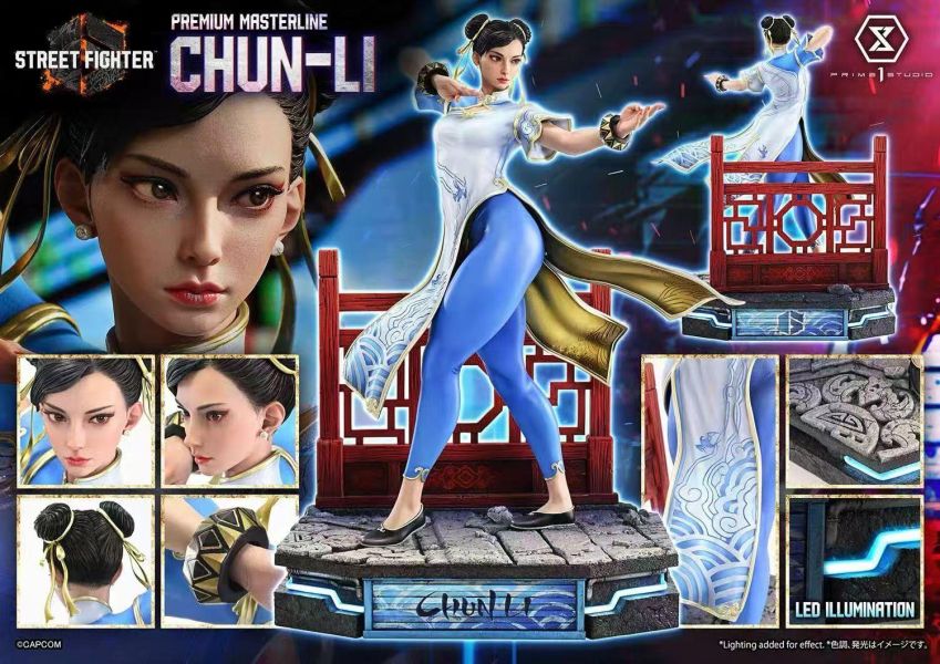【預購】Prime 1 Studio > 快打旋風 > 1/4 春麗 (多版本) Prime 1 Studio,快打旋風,春麗,GK,玩具,收藏,擺件,模型,公仔,人偶,手辦,動漫