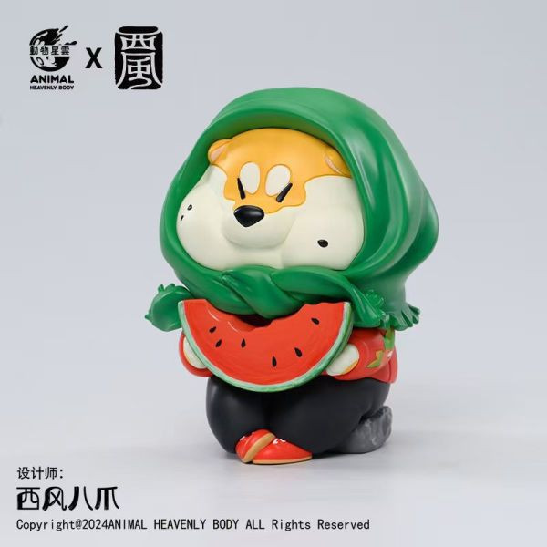 【預購】動物星雲>阿柴枸杞系列 烤紅薯 & 吃瓜枸杞 怪博士與機器娃娃,阿拉蕾,GK,玩具,模型,雕像,擺飾,收藏,共鳴