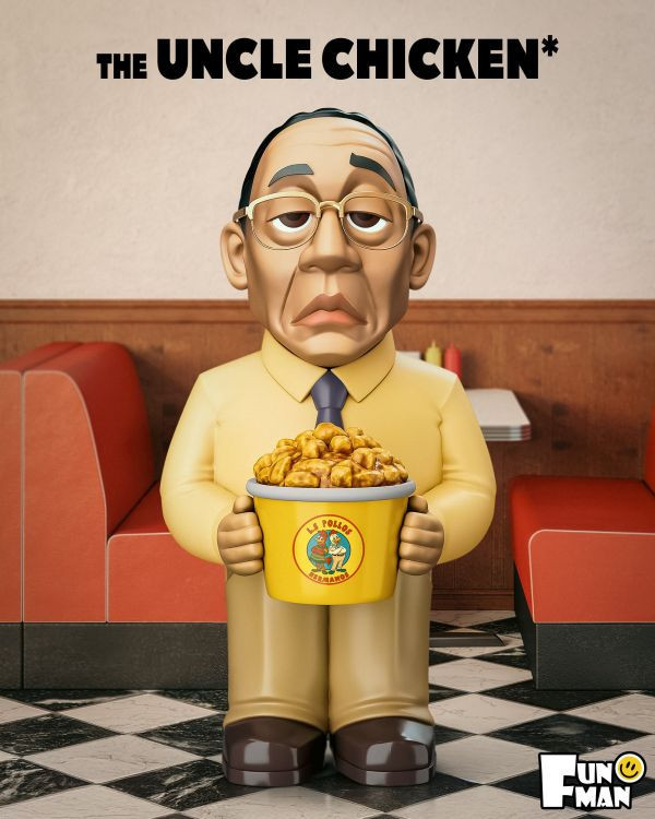 【售罄-代購/追加服務請洽客服】SENZII千紙+FUNMAN > THE UNCLE CHICKEN炸雞叔 火影忍者,我愛羅,GK,玩具,模型,雕像,共鳴