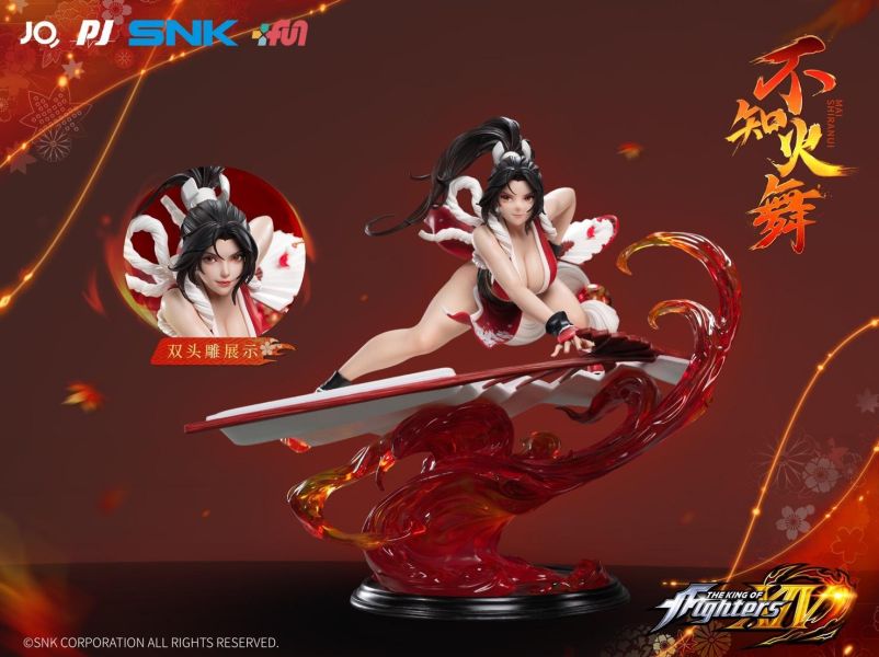 【預購】《正版授權》JQ Collectibles & PIJI否極  > 格鬥天王 > 1/6 不知火舞 (雙版本) JQ Collectibles,PIJI否極,格鬥天王,不知火舞,GK,玩具,收藏,擺件,模型,公仔,人偶,手辦,動漫