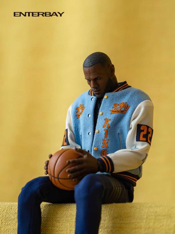 【預購】ENTERBAY > NBA > 1/9 NBA系列 勒布朗·詹姆斯蠟像級人偶 NBA,GK,玩具,模型,雕像,共鳴