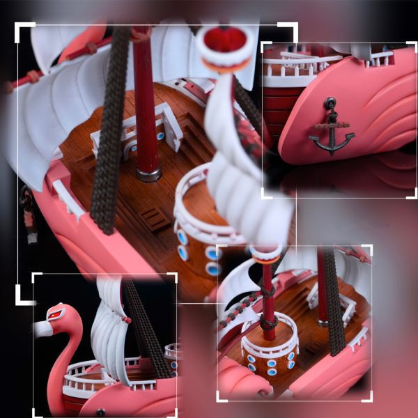 【已售罄，如欲追加請私訊客服@toykokoro】M4工作室>海賊王>全員船系列第五彈>佛朗明哥號 海賊王,航海王,onepiece,佛朗明哥號,M4工作室,GK,玩具,模型,雕像,共鳴