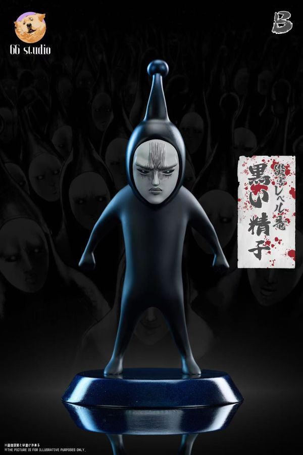 【預購】66-Studio > 一拳超人 > 第一彈龍級怪人幹部 黑色精子 (多版本) 66-Studio,一拳超人,黑色精子,GK,玩具,收藏,擺件,模型,公仔,人偶,手辦,動漫