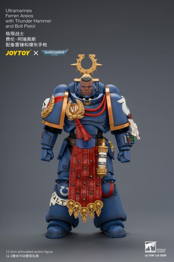 【預購】JOYTOY > 戰鎚40K > 1/18 極限戰士 費倫·阿瑞奧斯 JOYTOY,戰鎚40K,極限戰士,費倫·阿瑞奧斯,GK,玩具,收藏,擺件,模型,公仔,人偶,手辦,動漫