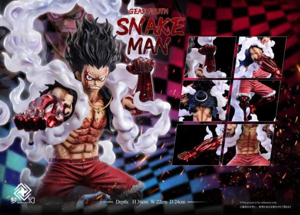 【補款】夢幻工作室 > 海賊王 > 四檔蛇人魯夫(雙版本) 海賊王,航海王,onepiece,四檔蛇人魯夫,GK,玩具,模型,雕像,共鳴