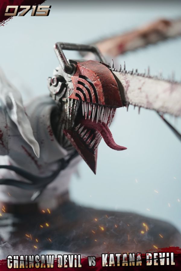 【預購】0715-Studio > 鏈鋸人 > 對戰系列 淀治vs刀之惡魔 0715-Studio,鏈鋸人,淀治,刀之惡魔,GK,玩具,收藏,擺件,模型,公人偶,手辦,動漫