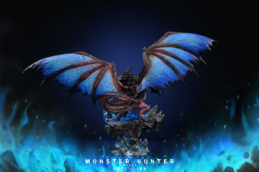 【預購】S6工作室 > 魔物獵人 > 共鳴系列 冥赤龍 碧藍航線,妖萌萌 ,七省 ,GK,玩具,模型,雕像,共鳴