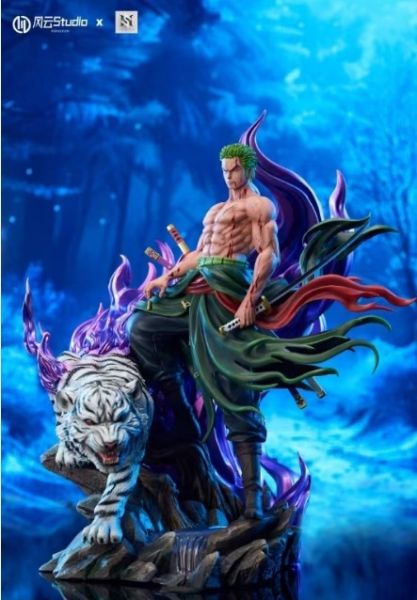 【代購】風雲 Studio & HS Studio  > 海賊王 > 索隆 高配版 進擊的巨人,萊納,盔甲巨人,WMStudio,GK,玩具,模型,雕像,共鳴