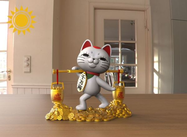 【預購】太陽模玩 > 膽大黨 > 招財擺件 一桶金招財 高速婆婆招財貓 太陽模玩,膽大黨,高速婆婆,GK,玩具,收藏,擺件,模型,公仔,人偶,手辦,動漫