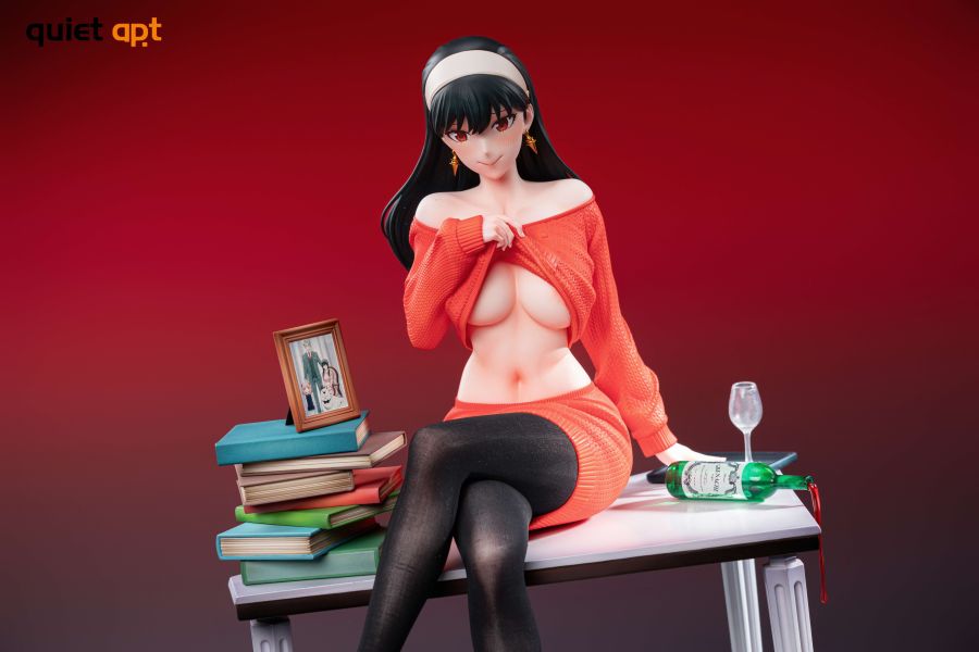 【預購】HeRa-Studio & Quiet Art > SPYxFAMILY間諜家家酒 > 1/4 微醺の致命誘惑 約兒太太 DC宇宙：猛毒,DC,NL ,GK,玩具,模型,雕像,共鳴