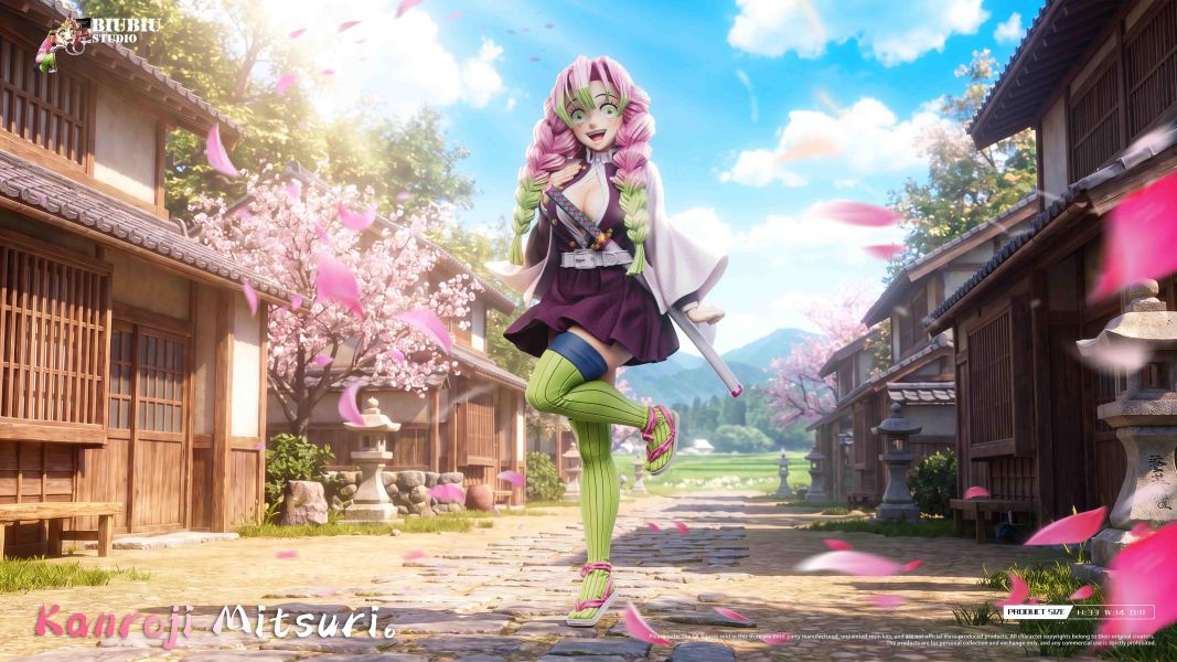 【預購】Biubiu-Studio > 鬼滅之刃 > 1/6 第1彈 甘露寺蜜璃 YL-Studio,鬼滅之刃,甘露寺蜜璃,GK,玩具,收藏,擺件,模型,公仔,人偶,手辦,動漫