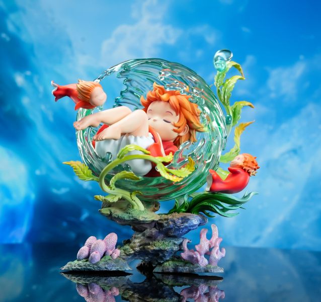 【預購】KYUU宮作坊 > 宮崎駿 > 崖上的波妞系列 自然密語系列第二彈 睡夢金魚姬 (雙版本) KYUU宮作坊,宮崎駿,崖上的波妞,GK,玩具,收藏,擺件,模型,公仔,人偶,手辦,動漫