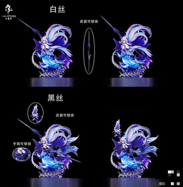 【預購】哈基米工作室 > 原神 > 1/6 黑白絲柯克2.0 (多版本) 原神,絲柯克,GK,玩具,模型,雕像,共鳴