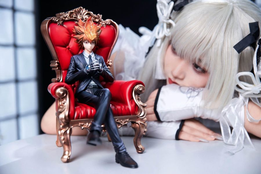 【預購】Peak-Studio彩虹之子 > 家庭教師HITMAN REBORN! > 1/6 場景共鳴  第一彈 澤田綱吉 浮光工作室,家庭教師HITMAN REBORN!,山本武,GK,玩具,收藏,擺件,模型,公仔,人偶,手辦,動漫