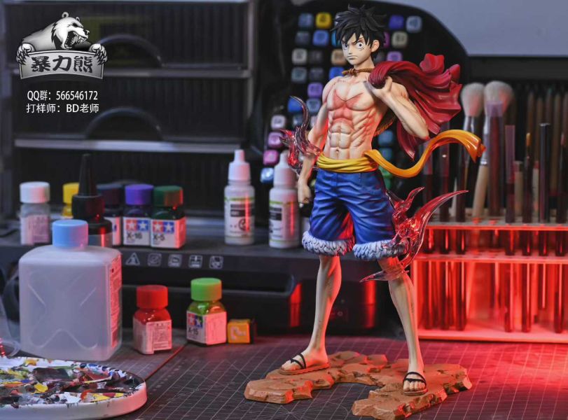【預購】暴力熊工作室 > 海賊王 > 草帽魯夫 暴力熊工作室,海賊王,魯夫,GK,玩具,收藏,擺件,模型,公仔,人偶,手辦,動漫