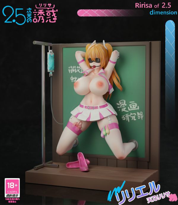 【售罄-代購/追加服務請洽客服】CROW烏工作室 > 2.5次元的誘惑 > 1/6 天乃理理沙 2.5次元的誘惑,天乃理理沙,CROW烏工作室,18禁,GK,玩具,雕像,擺件,收藏