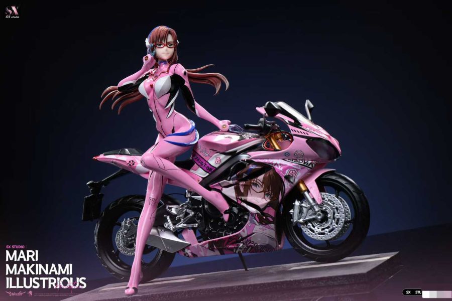 【售罄-代購/追加服務請洽客服】SX-Studio > EVA新世紀福音戰士 > 機車少女 真希波·真理·伊拉絲多莉亞斯 SX-Studio,EVA新世紀福音戰士,真希波·真理·伊拉絲多莉亞斯,GK,玩具,收藏,擺件,模型,公仔,人偶,手辦,動漫