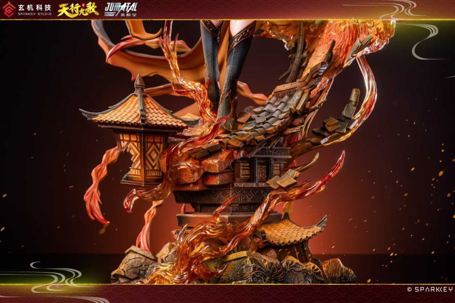【預購】集模堂jomatal & 玄機科技 > 天行九歌 > 1/4 焰靈姬 天行九歌,焰靈姬,GK,玩具,模型,雕像,共鳴