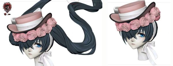 【預購】Weare A Design > 黑執事 > 1/5 知更鳥 夏爾 (雙版本) Weare A Design,黑執事,知更鳥,夏爾,GK,玩具,收藏,擺件,模型,公仔,人偶,手辦,動漫