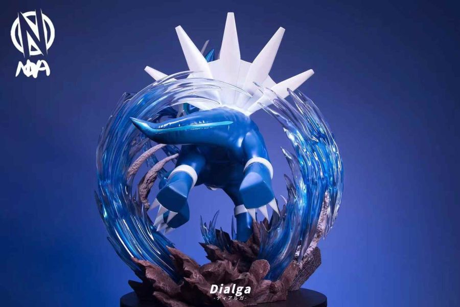 【預購】NOVA > 寶可夢 > 神獸輕雕像系列 帝牙盧卡 & 帕路奇亞 DC宇宙：猛毒,DC,NL ,GK,玩具,模型,雕像,共鳴