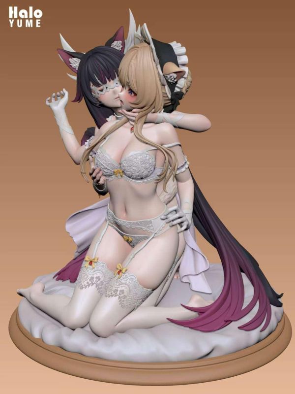 【預購】Halo-Studio > 1/4&1/6 百合少女 (雙比例) Halo-Studio,百合少女,GK,玩具,收藏,擺件,模型,公仔,人偶,手辦,動漫