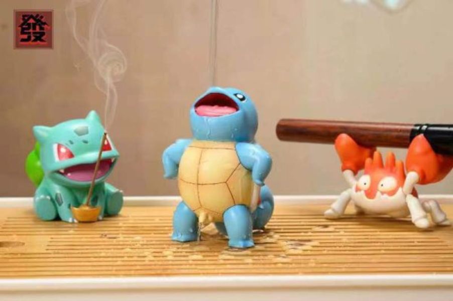 【預購】發-Studios>寶可夢>茶寵三件套 寶可夢,Pokemon,Pokémon,茶寵,GK,玩具,模型,雕像,擺飾,收藏,共鳴