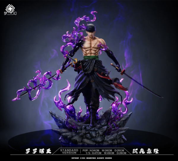 【海外現貨】Dream夢幻 > 海賊王 > POP 閻魔霸纏 雙頭雕 羅羅亞·索隆 高配版 海賊王,航海王,onepiece,羅羅亞·索隆,雙頭雕,閻魔霸纏,Dream夢幻,POP比例,GK,玩具,模型,雕像,共鳴