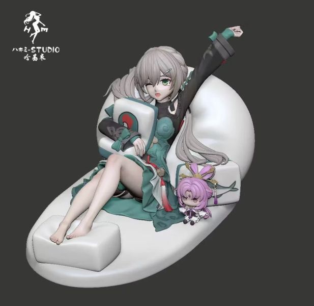【售罄-代購/追加服務請洽客服】哈基米工作室 > 崩壞：星穹鐵道 > 登神長階 鏡流 七龍珠,Dragonball,布羅利,Armyant,Jackie幫,超級賽亞人,賽亞人,GK,玩具,模型,雕像,共鳴