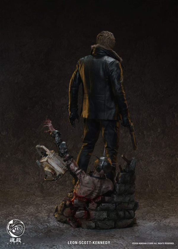 【預購】魂殿工作室 > 惡靈古堡 > 1/4 里昂 魂殿工作室,惡靈古堡,里昂,GK,玩具,收藏,擺件,模型,公仔,人偶,手辦,動漫