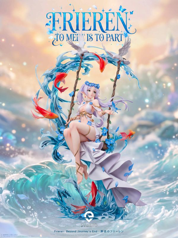 【預購】EVE-Studio > 葬送的芙莉蓮 > 1/6 秋千芙莉蓮  滄瀾精靈Ver. 櫻花-Studio,葬送的芙莉蓮,芙莉蓮,欣梅爾,GK,玩具,收藏,擺件,模型,公仔,人偶,手辦,動漫