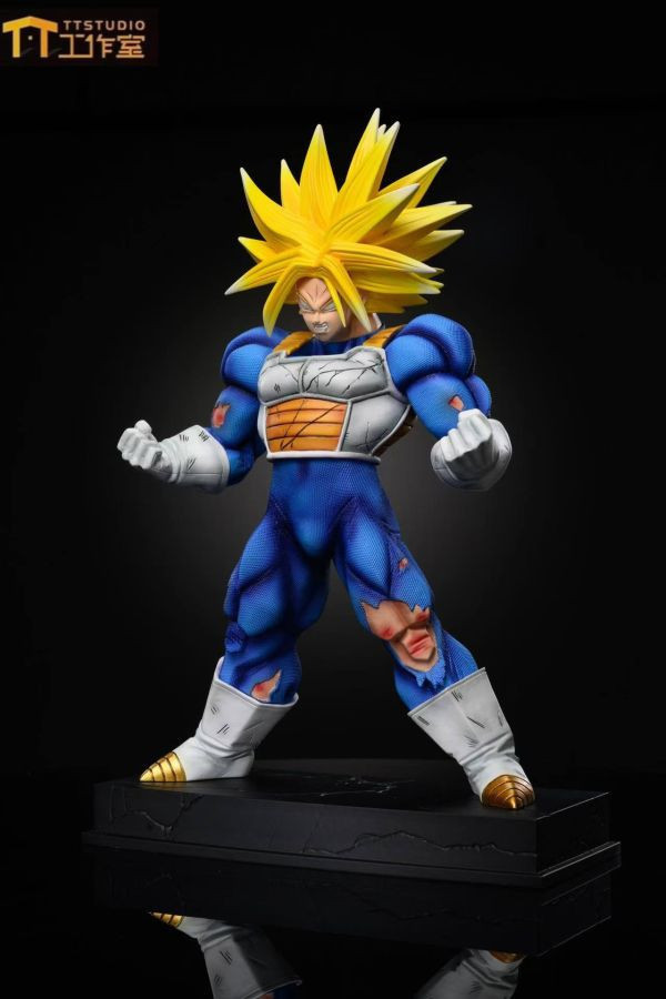 【預購】TT工作室>七龍珠>1/4 & 1/6 肌肉特蘭克斯 七龍珠,Dragonball,肌肉特蘭克斯,TT工作室,超級賽亞人,賽亞人,GK,玩具,模型,雕像,共鳴