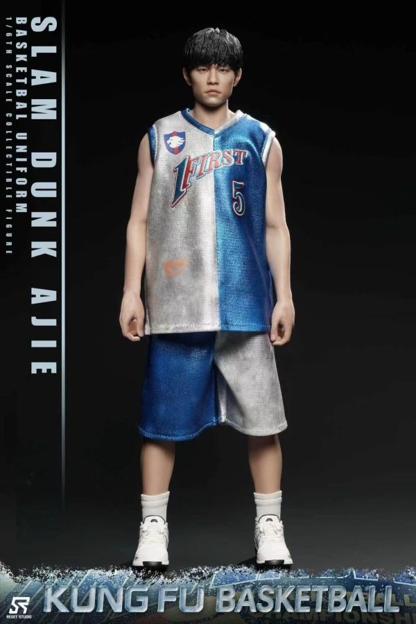 【預購】Reset-Studio > 功夫灌籃 > 1/6 收藏級可動人偶手辦 方世傑 (雙版本) Reset-Studio, 功夫灌籃,方世傑 ,GK,玩具,收藏,擺件,模型,公仔,人偶,手辦,動漫