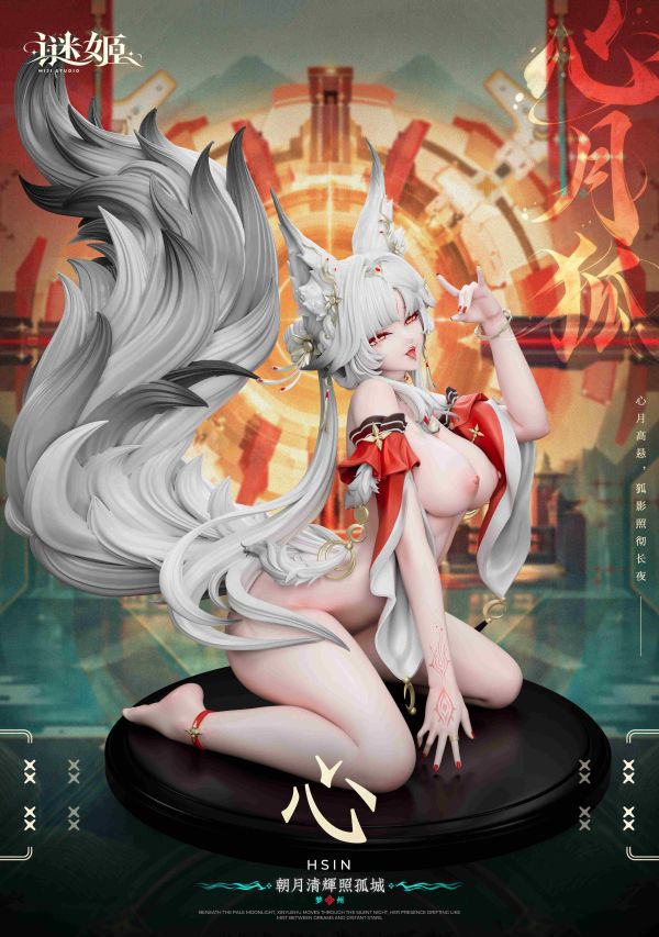 【預購】mi ji-Studio謎姬 > 鳴潮 > 1/6 系列第二款 心月狐(雙版本海外版有細節) 星火工坊,鳴潮,心月狐,GK,玩具,收藏,擺件,模型,公仔,人偶,手辦,動漫