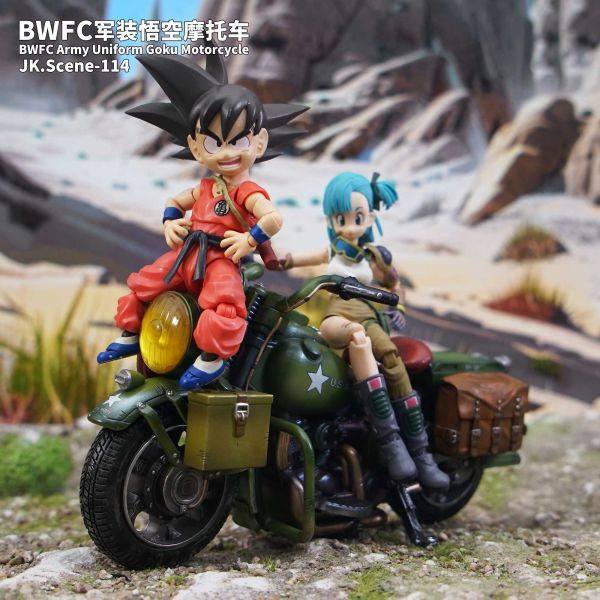 【預購】JacksDo > 七龍珠 > DB扉頁載具系列 軍裝摩托車 七龍珠,軍裝摩托車,GK,玩具,模型,雕像,共鳴
